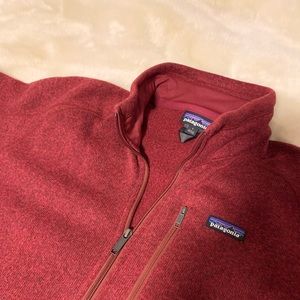 Patagonia men’s better sweater half zip pullover